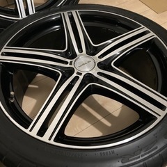 WALD ヴァルド　マホラ　20インチ　PCD120 レクサスLS ベンツ　BMW他　4本セットの画像