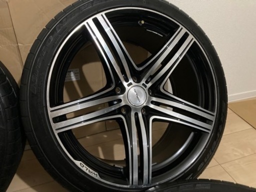 WALD ヴァルドマホラ20インチPCD120 レクサスLS ベンツBMW他4本