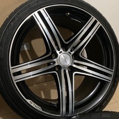 WALD ヴァルド　マホラ　20インチ　PCD120 レクサスLS ベンツ　BMW他　4本セットの画像
