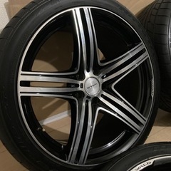 WALD ヴァルド　マホラ　20インチ　PCD120 レクサスLS ベンツ　BMW他　4本セットの画像