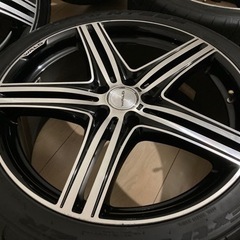 WALD ヴァルド　マホラ　20インチ　PCD120 レクサスLS ベンツ　BMW他　4本セットの画像