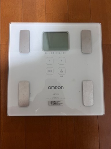 【値段下げ】omron体重計