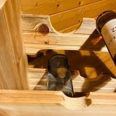 ワインラックDIY品の画像