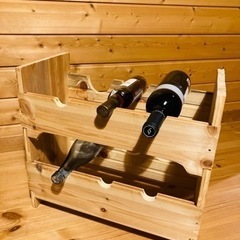 ワインラックDIY品の画像