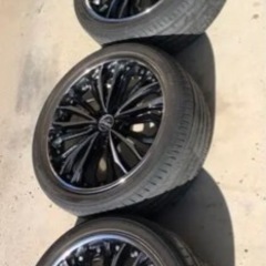 タイヤ付き4本セット　kranze 　FELSEN 　5H112 pcd112の画像