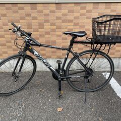 クロスバイク＋自転車カゴ