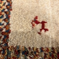 IDEEイデーで購入　玄関マット　ラグ　1点物の画像