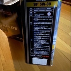 自動車オイル　４ℓ 全合成　5w-30の画像