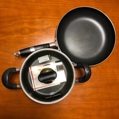 鍋IH ＋フライパンガス専用　セット