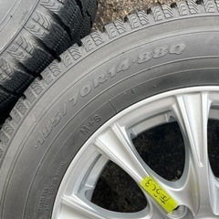 ※受付停止※スタッドレスタイヤ　185/70R14 ホイール付きの画像