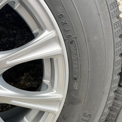 ※受付停止※スタッドレスタイヤ　185/70R14 ホイール付きの画像