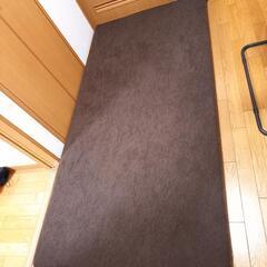 マットレス　ブラウン　二枚セット