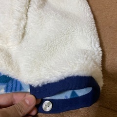 Ampersand もこもこおくるみ？ポンチョ？の画像