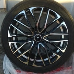 レオニスSK17インチアルミ+タイヤ4本セット