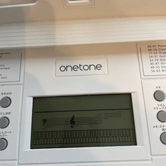 電子キーボード　キーボード　onetone OTK-61sの画像