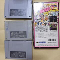 スーパーファミコンソフト・４本セットの画像