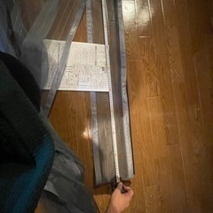 (お譲り先決定しました。)レール式ドア用網戸差し上げます。の画像