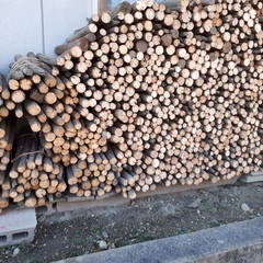 焚き木をお譲りします（１束150円）　薪の画像