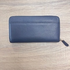 コーチ 長財布 財布 ネイビー レディースの画像