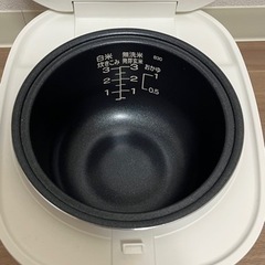 💫無印良品 炊飯器3合 MJ-RC3A2 2021年製（おしゃもじ•計量カップ付き） 💫の画像