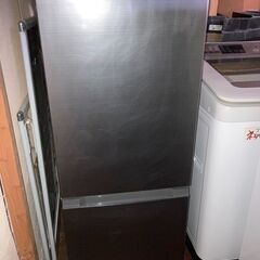 ☆中古￥18,800！【会員価格￥16,800】HITACHI 　154㍑2ドア冷蔵庫　家電　2020年製　RL-154KA型　幅48cmｘ奥行58cmｘ高さ127cm　【BL104】