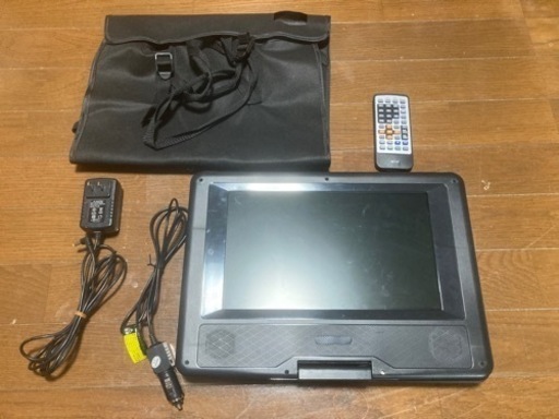 ポータブルDVDプレーヤー(ジャンク品)