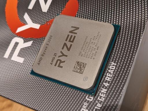 AMD RYZEN 5 3500 CPU + クーラー未使用
