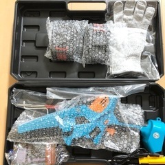 新品未使用 ブラシレス【電動チェーンソー】LED 充電式 高枝切...