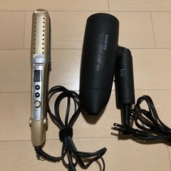 サロニア　ドライヤー　テスコム　ストレートアイロン