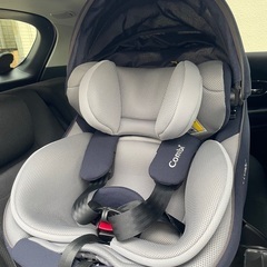 コンビ クルムーヴアドバンス ISOFIX エッグショック ネイビーの画像