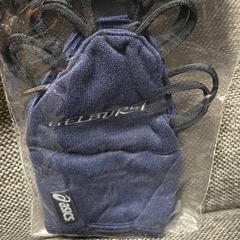 asicsアシックス　バスケットグローブ（紺色）【値下げ交渉可】の画像