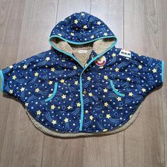 ブランシェス　アウター　ダウン　裏起毛　ポンチョ　80 　70　90　コートの画像