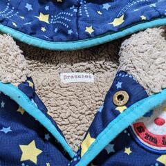 ブランシェス　アウター　ダウン　裏起毛　ポンチョ　80 　70　90　コートの画像