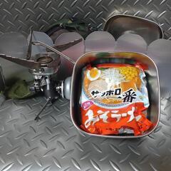 【キャンプ】ラーメンツーリングセット　クッカーバーナーの画像