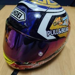 バイクフルフェイスヘルメットM祭図5回ぐらいしか使用してません。...