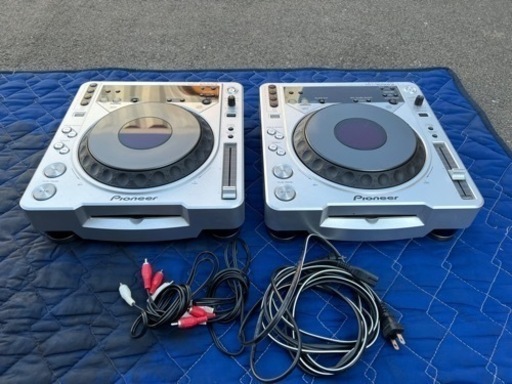 Pioneer CDJ-800MK2 2台 セット ターンテーブル CDプレーヤー オーディオ機器