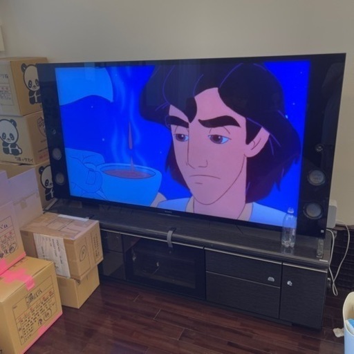 ソニーTV 65V テレビ台付き