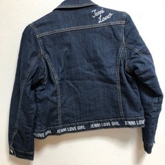 JENNIデニムジャンパー150㎝の画像