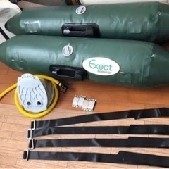 2m浮沈ボート+エア式サイドフロート130cmの画像