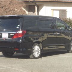 20230821成約！後期型H24年 トヨタ アルファード エアロ付240S！両側パワースライドドア！ナビRカメラ！人気のブラック！走行7.2万キロ！国定駅４キロor伊勢崎駅７キロor前橋駅13キロ の画像