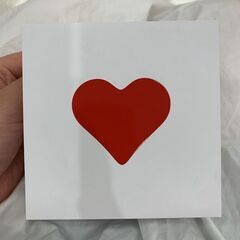 値下げ中 heartbuds ハートイヤホン ワイヤレスイヤホン レッド 赤の画像