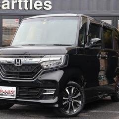 【自社ローン】N BOXカスタム G.EXホンダセンシング　ブラック　オンライン商談審査契約OKの画像
