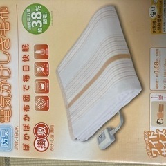 電気敷き毛布