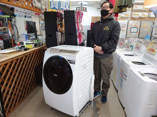 HITACHI BD-SV110GL 11.0kg ドラム式洗濯乾燥機 保証有り【愛千142】