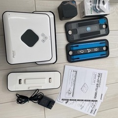 クロスセット付きiRobot 床拭き掃除機ブラーバ380jの画像