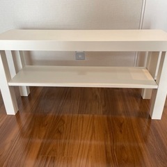 IKEA テレビ台 テーブル ローテーブル ホワイト 白の画像