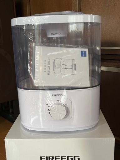 再掲載【加湿器・新品・未使用】大容量6リットル 加湿器