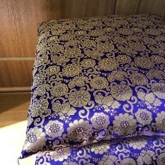 カバー未使用　座布団2枚の画像