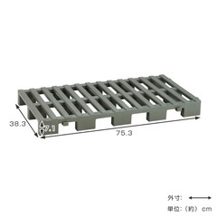 すのこパレット　プラスチックの画像