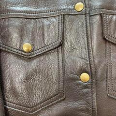 Vintage Leather Jacket ビンテージ　ディアスキン　レザー　ジャケットの画像